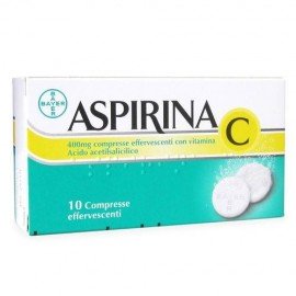 Aspirina C 400mg + 240mg Acido Acetilsalicilico 10 Compresse Effervescenti